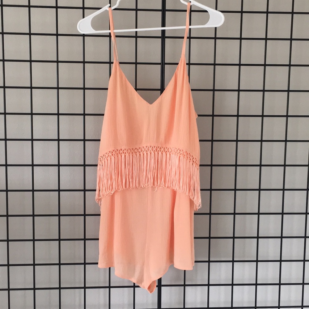 Fringe romper